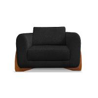 Poltrona Yves Bouclé Preta