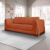 Sofá 2 Lugares Yves Bouclé Terracota 160 cm - 2