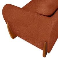 Poltrona Yves Bouclé Terracota - 7