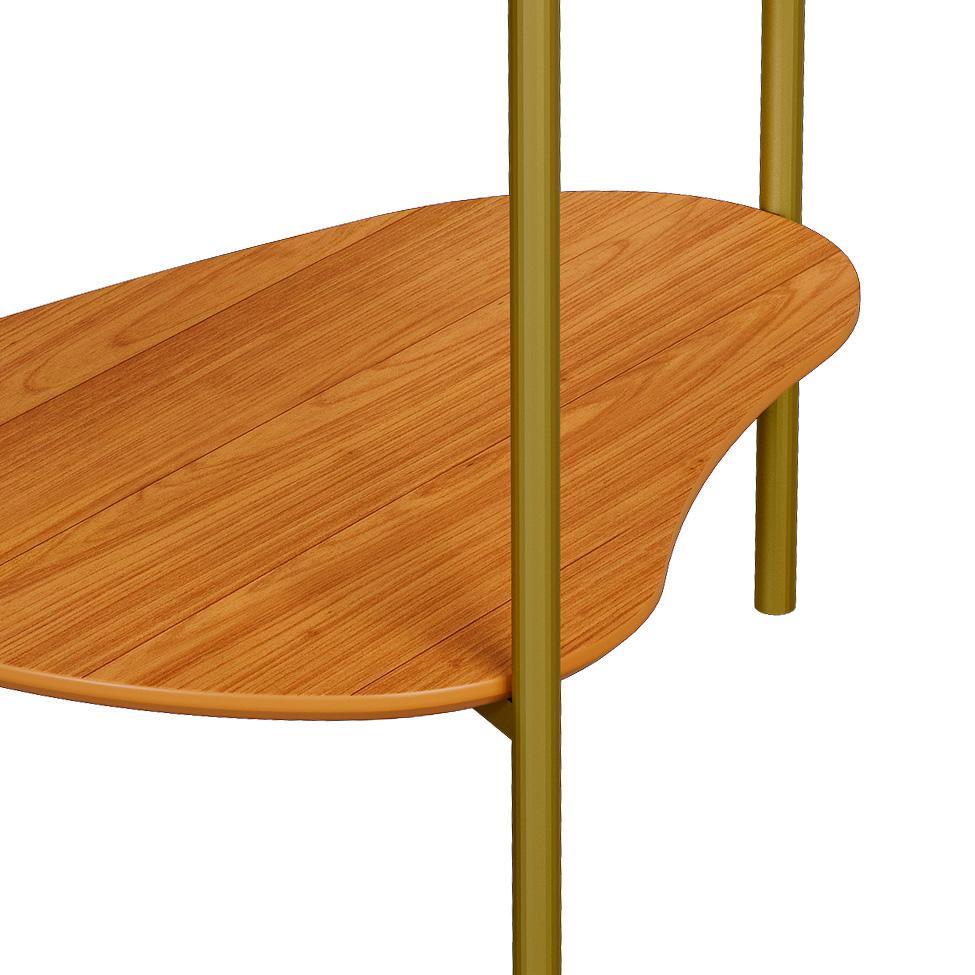 Mesa Lateral Ôrganica Meven 100% MDF Freijó - 2