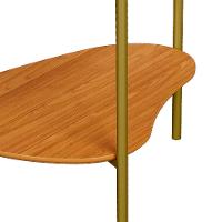 Mesa Lateral Ôrganica Meven 100% MDF Freijó - 2