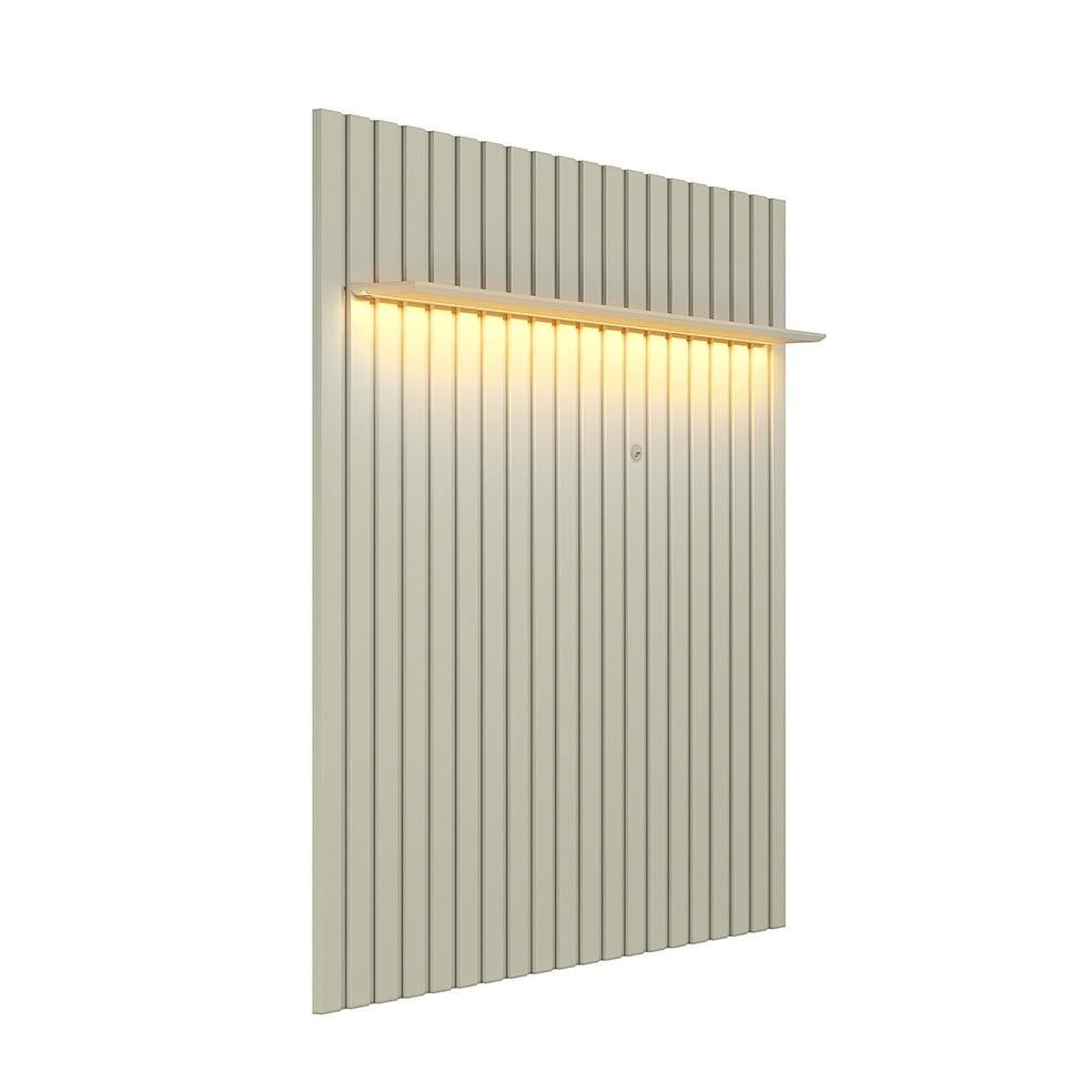 Painel para TV até 70 polegadas Alanis com LED Off White - 2