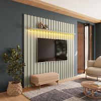 Painel para TV até 70 polegadas Alanis com LED Off White - 1