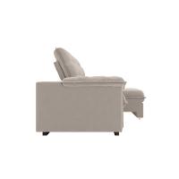 Sofá 4 Lugares Retrátil e Reclinável Palermo Veludo Capuccino 250 cm