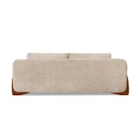 Sofá 3 Lugares Yves Bouclé Bege 180 cm