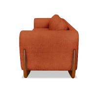 Sofá 3 Lugares Yves Bouclé Terracota 220 cm - 6