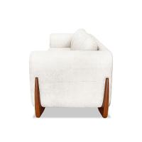 Sofá 3 Lugares Yves Bouclé Off White 220 cm - 6