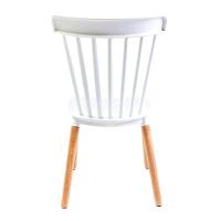 Conjunto com 4 Cadeiras Windsor Branco - 5