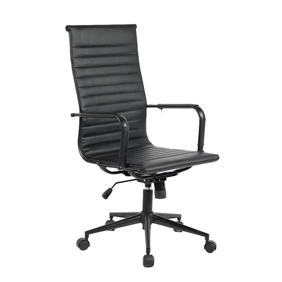 Cadeira de Escritório Presidente Giratória com Relax New Best All-Black Preta - 1