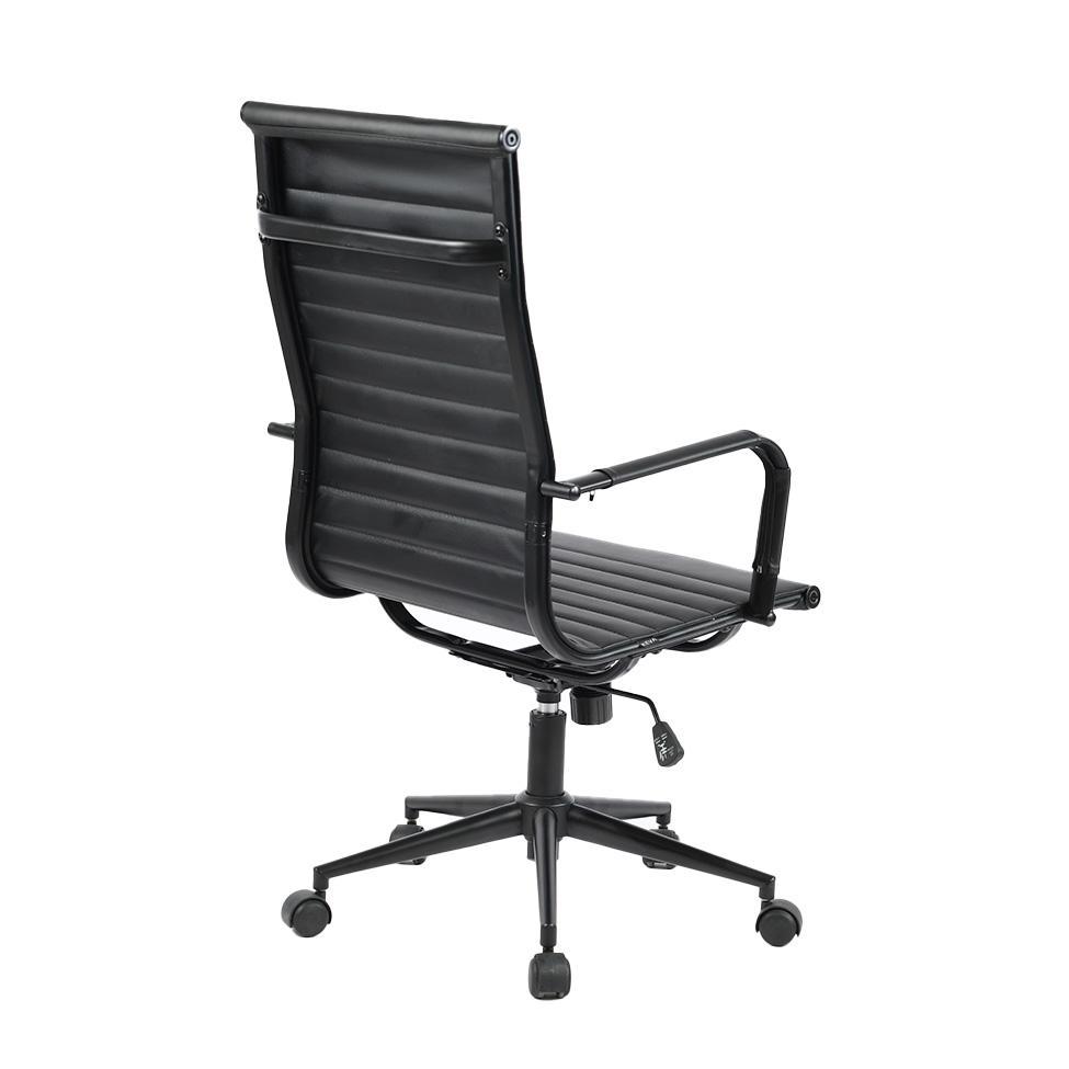 Cadeira de Escritório Presidente Giratória com Relax New Best All-Black Preta - 5