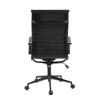 Cadeira de Escritório Presidente Giratória com Relax New Best All-Black Preta - 6