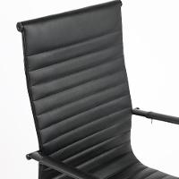 Cadeira de Escritório Presidente Giratória com Relax New Best All-Black Preta - 8