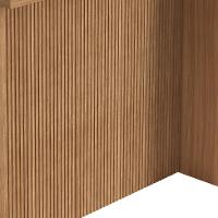 Bancada Ripada Ilha 100% MDF Nature 120 cm - 2