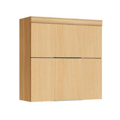 Armário Aéreo Marquesa 100% MDF 2 Portas Nature
