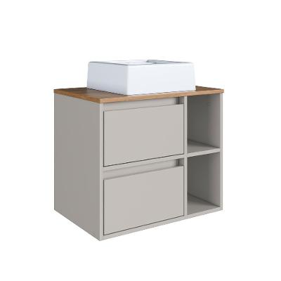 Gabinete Suspenso com Cuba Amara 1 Porta 1 Gaveta Mel e Arenas