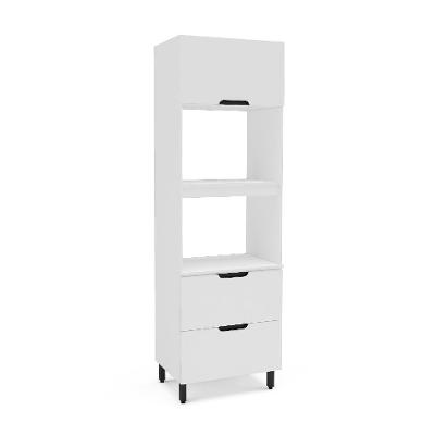 Paneleiro Meena 2 Portas 1 Gaveta Branco