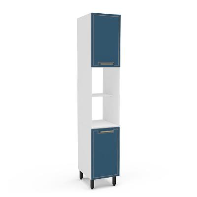 Paneleiro Amara 2 Portas Azul e Branco