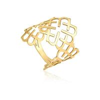 Anel em Ouro Amarelo com Diamante - 2