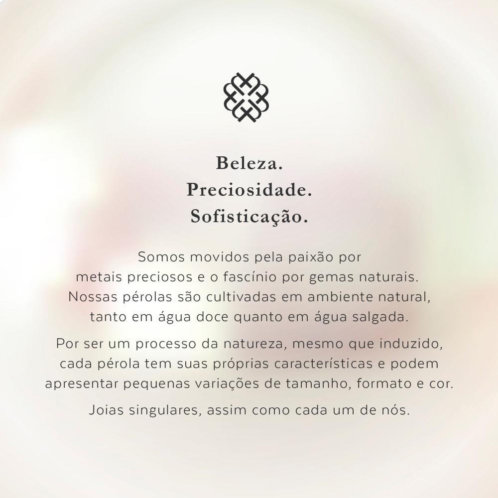 Anel Com Pérola e Topázio em Prata 925 - 10