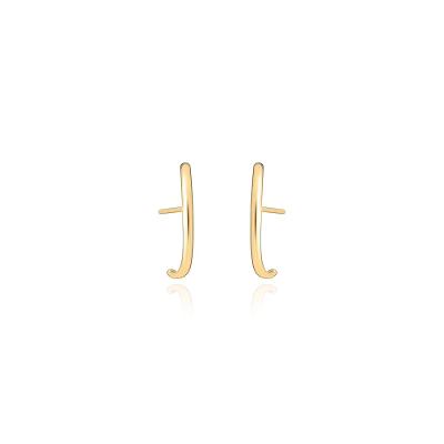 Brinco Ear Hook em Ouro Amarelo 18k