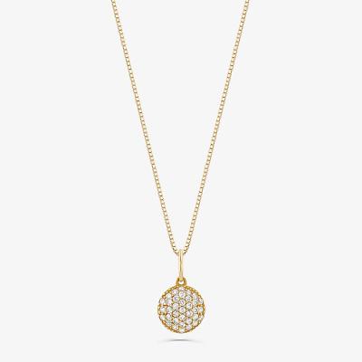 Pingente com Diamantes em Ouro Amarelo 18k