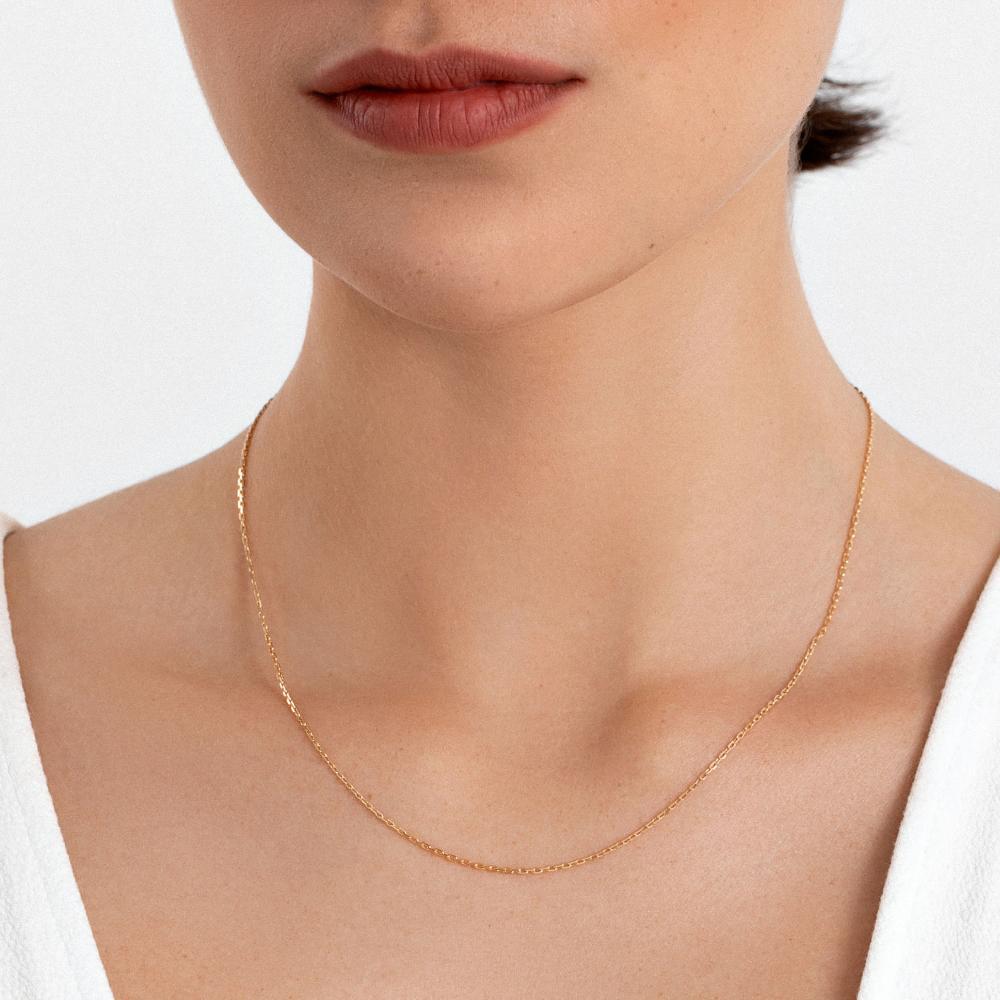 Corrente Malha Cartier em Ouro Amarelo 18k - 45 cm - 3