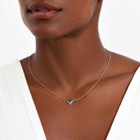 Colar com Ágata Verde e Topázio em Prata 925 - 2