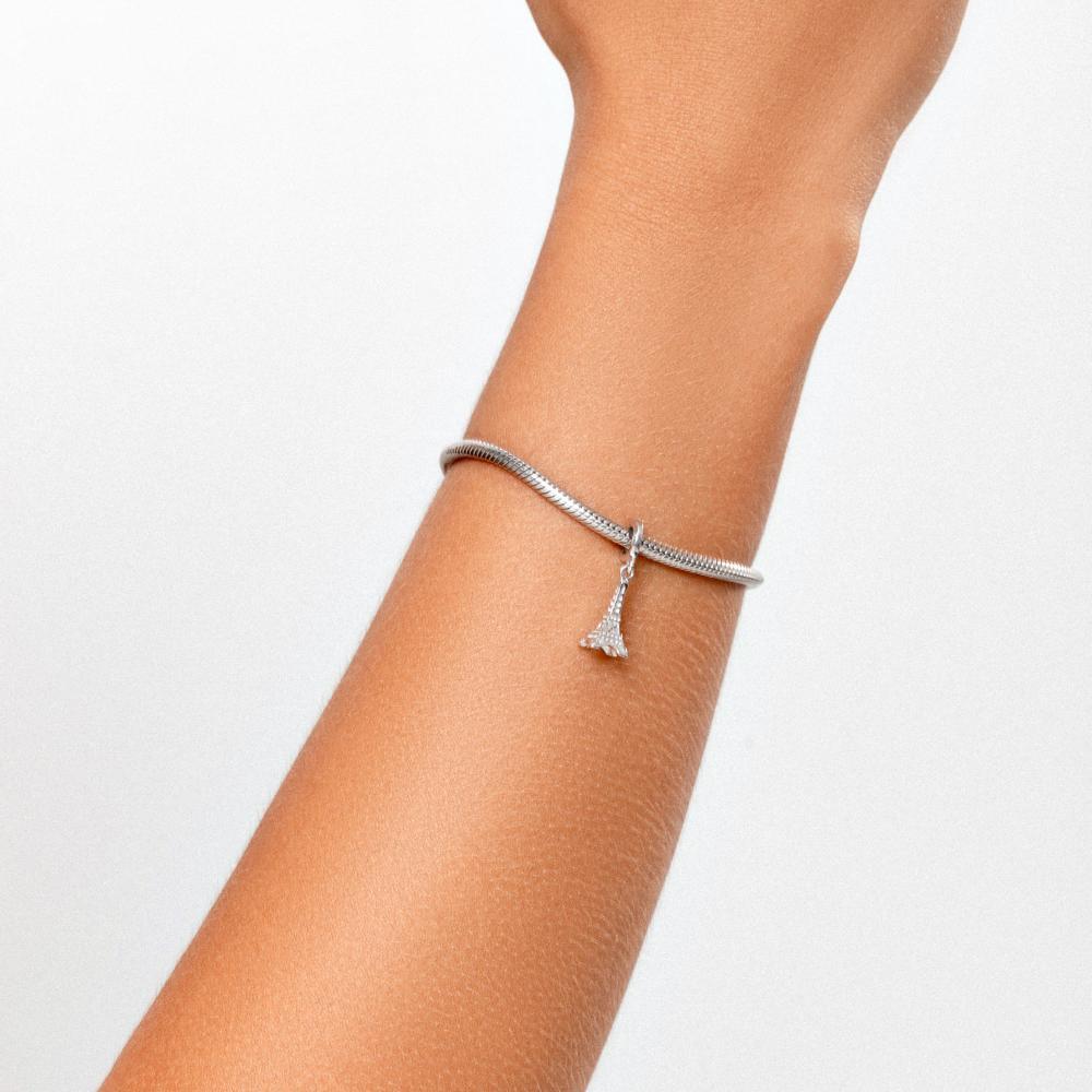 Charm Torre Eiffel Paris em Prata 925 - 2