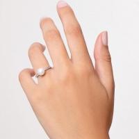 Anel Com Pérola e Topázio em Prata 925 - 2