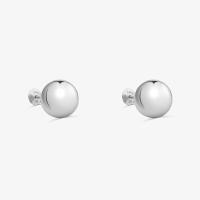 Brinco Esfera em Ouro Branco 18k - 8 mm - 2
