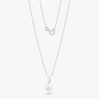 Colar Com Pérola e Topázio em Prata 925 - 3