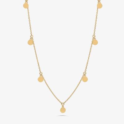 Colar Discos Articulados em Ouro Amarelo 18k