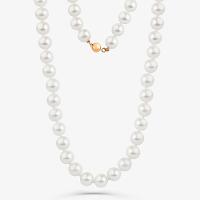 Colar de Pérolas com Fecho em Ouro Rosé 18k - 42 cm - 4
