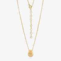 Colar com Topázio em Prata 925 com Banho de Ouro Amarelo 18k - 3