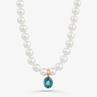 Pingente com Topázio London em Ouro Rosé 18k - 1