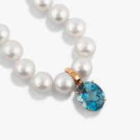 Pingente com Topázio London em Ouro Rosé 18k - 3