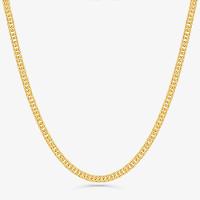 Corrente Malha Groumet em Prata 925 com Banho de Ouro Amarelo 18k - 50 cm - 3
