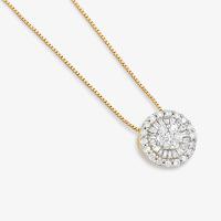 Pingente com Diamantes em Ouro Amarelo 18K - 8 mm - 2