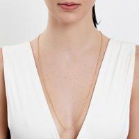 Corrente Malha Cartier em Prata 925 com Banho de Ouro Amarelo 18k - 70 cm - 2