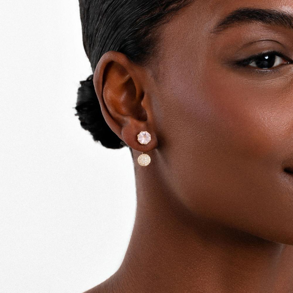 Extensor de Brinco com Diamantes em Ouro Amarelo 18k - 2