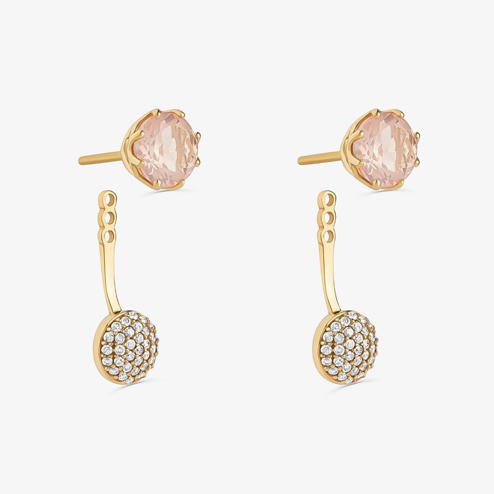 Extensor de Brinco com Diamantes em Ouro Amarelo 18k - 3