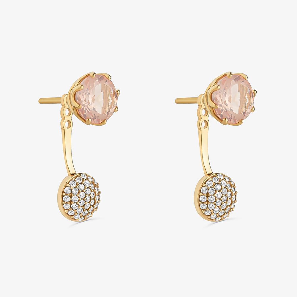 Extensor de Brinco com Diamantes em Ouro Amarelo 18k - 4