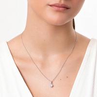 Colar Solitário com Topázio em Prata 925 - 2