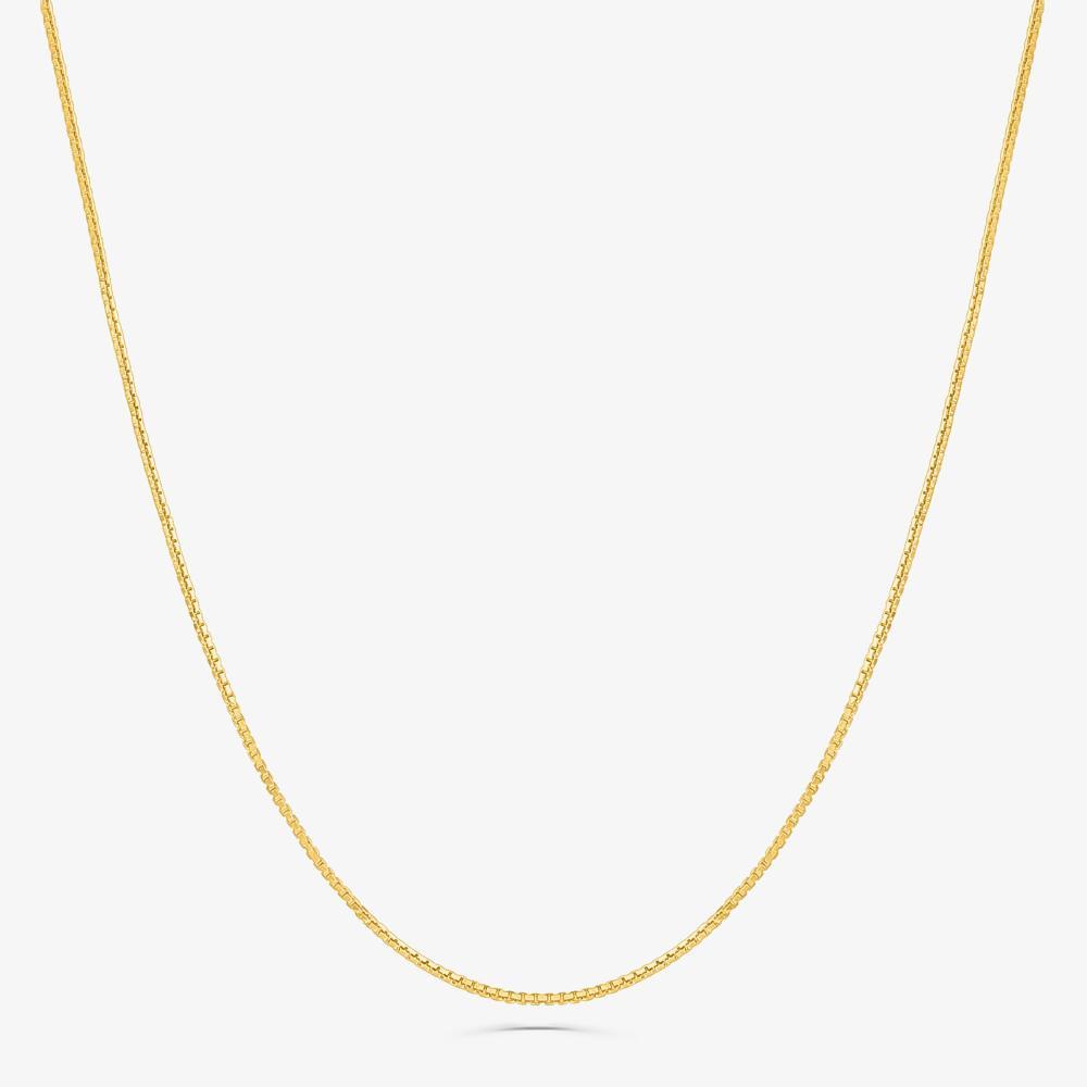 Corrente Malha Veneziana em Prata 925 com Banho de Ouro Amarelo 18k - 60 cm - 4