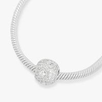 Charm Corações Brilhantes com Zircônia em Prata 925 - 3