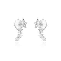Brinco Ear Cuff Constelação com Zircônia em Prata 925 - 1