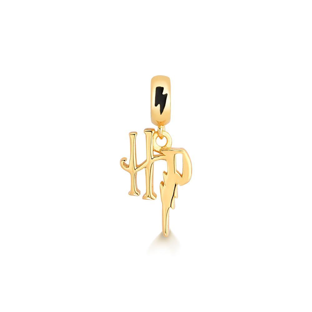Charm Harry Potter em Prata 925 com Banho de Ouro Amarelo 18k - 1