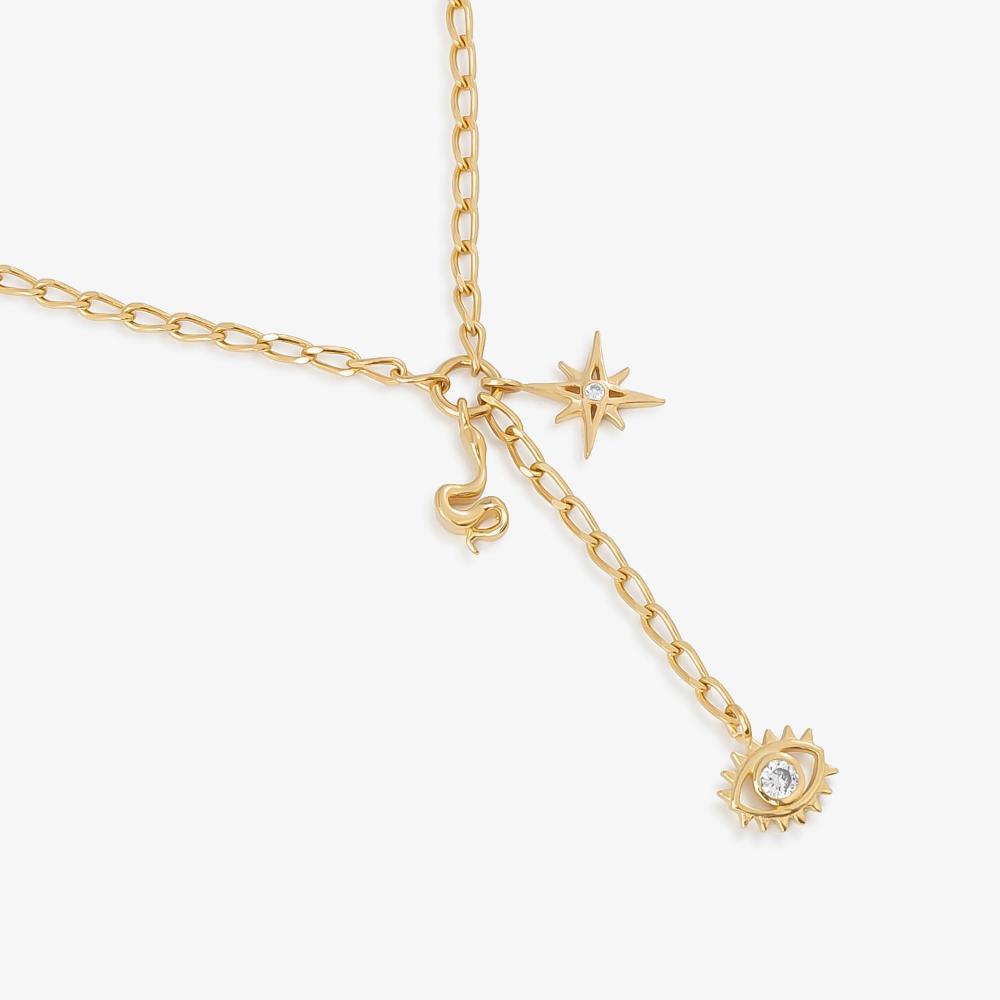 Colar em Prata 925 com Banho de Ouro Amarelo 18k - 3