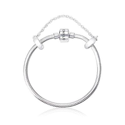 Pulseira ável Em Prata 925 Com Fecho Tradicional - 20 cm