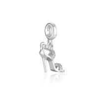 Charm Sandália Salto Alto com Zircônia em Prata 925 - 2